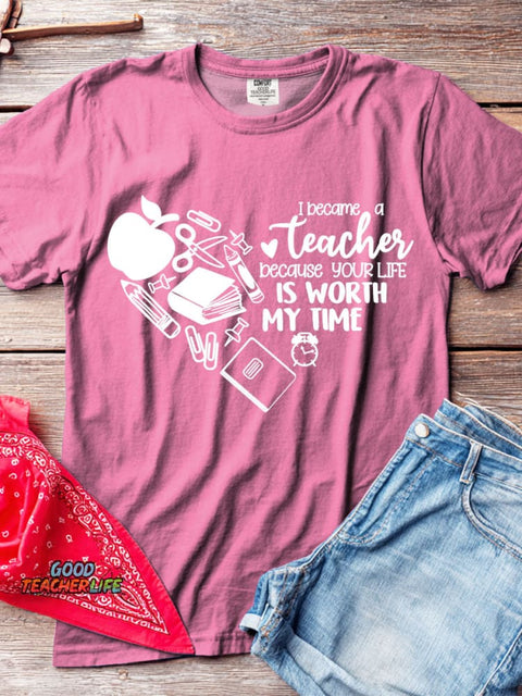 I Became A Teacher T-shirt