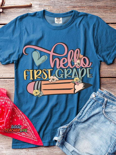 Hello First Grade T-shirt