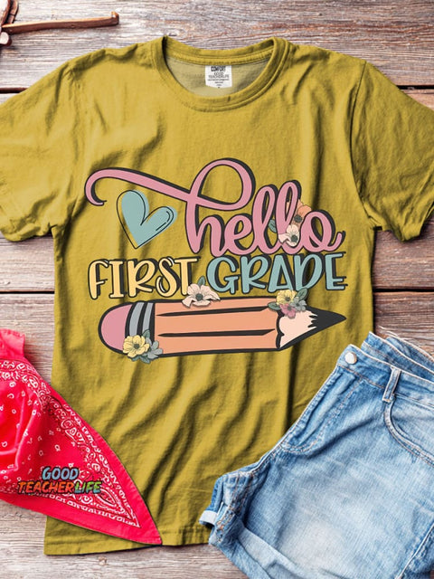 Hello First Grade T-shirt