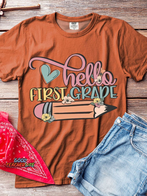 Hello First Grade T-shirt