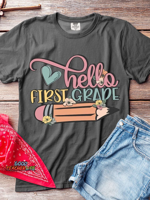 Hello First Grade T-shirt