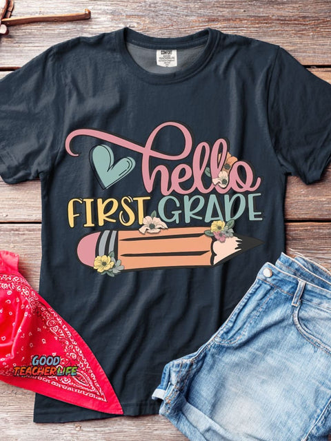 Hello First Grade T-shirt