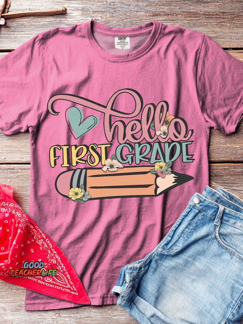 Hello First Grade T-shirt