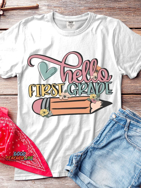 Hello First Grade T-shirt