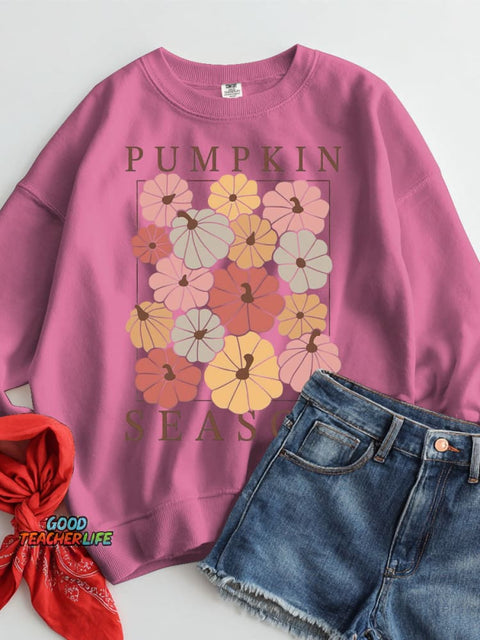 Pumpkin Seacon Casual Sweatshirt