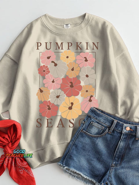 Pumpkin Seacon Casual Sweatshirt
