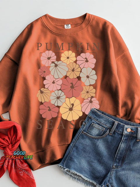 Pumpkin Seacon Casual Sweatshirt