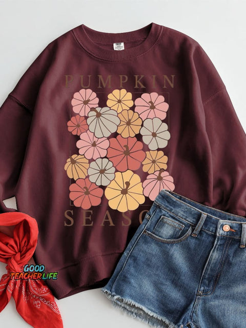 Pumpkin Seacon Casual Sweatshirt