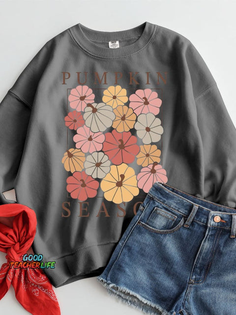Pumpkin Seacon Casual Sweatshirt