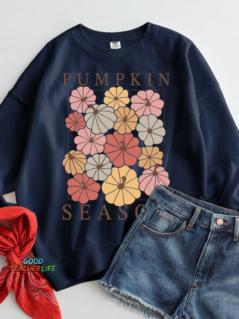 Pumpkin Seacon Casual Sweatshirt
