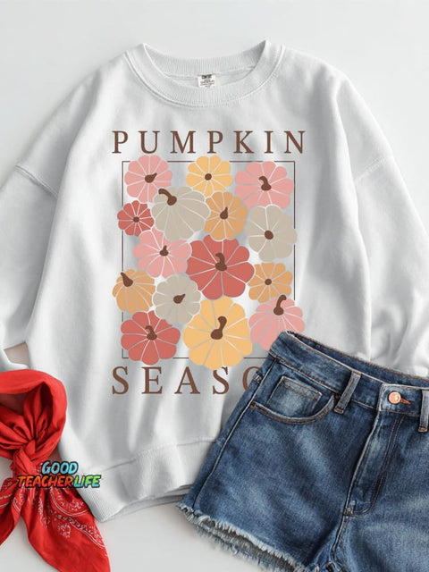 Pumpkin Seacon Casual Sweatshirt