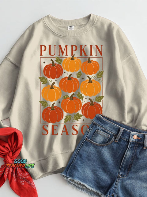 Pumpkin Seacon Casual Sweatshirt