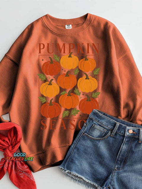 Pumpkin Seacon Casual Sweatshirt