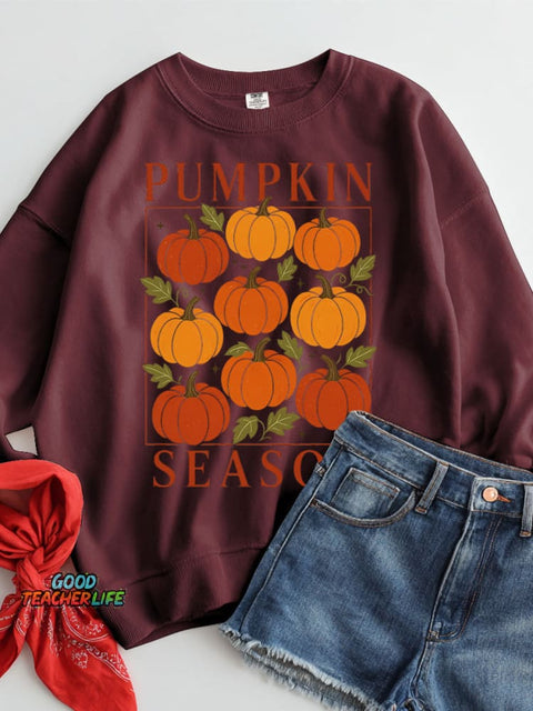 Pumpkin Seacon Casual Sweatshirt