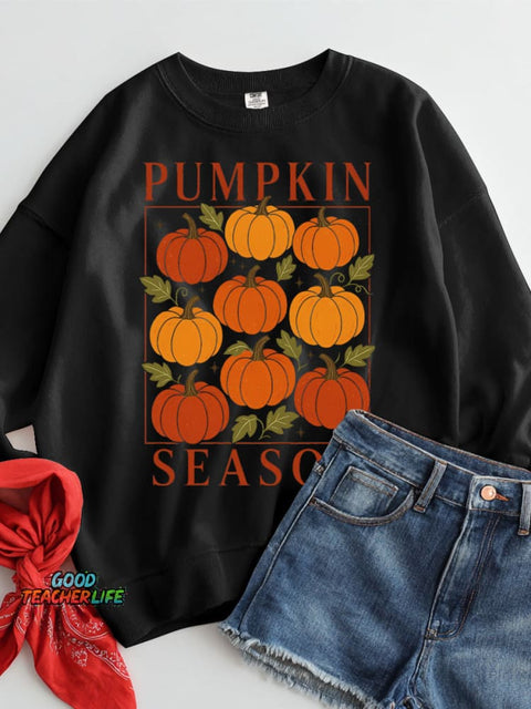 Pumpkin Seacon Casual Sweatshirt