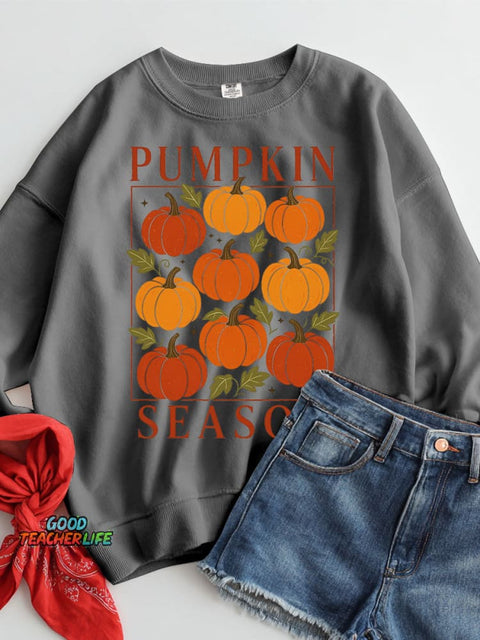 Pumpkin Seacon Casual Sweatshirt