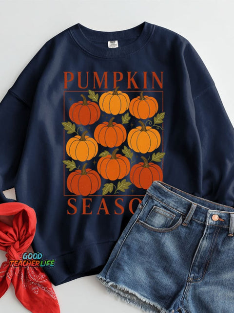 Pumpkin Seacon Casual Sweatshirt