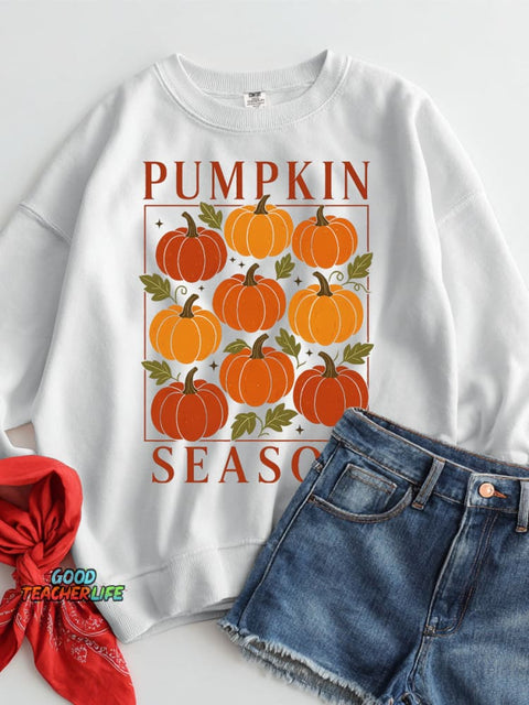 Pumpkin Seacon Casual Sweatshirt
