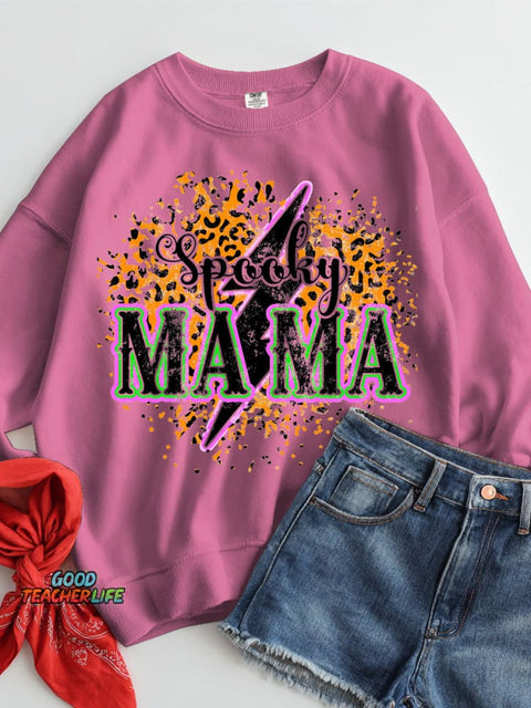 Spooky Mama Casual Sweatshirt