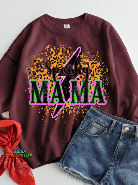 Spooky Mama Casual Sweatshirt