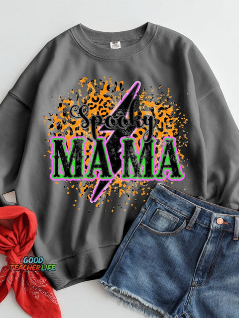 Spooky Mama Casual Sweatshirt