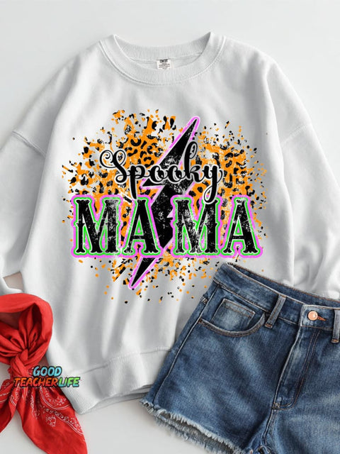 Spooky Mama Casual Sweatshirt