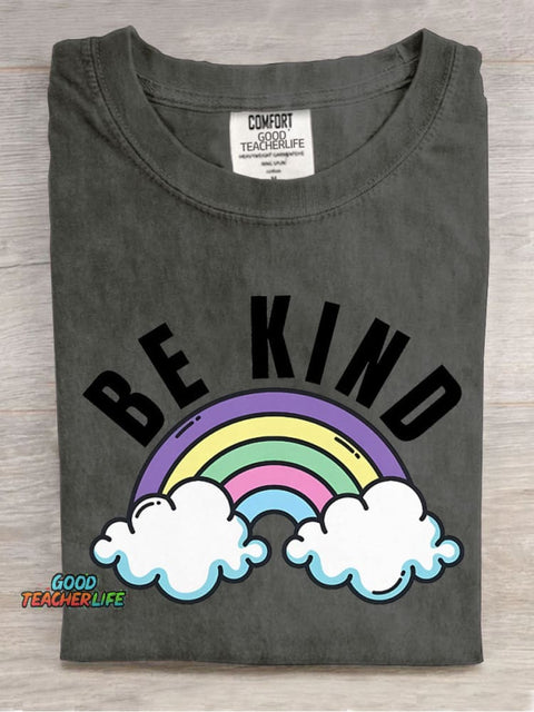 Be Kind Print T-shirt