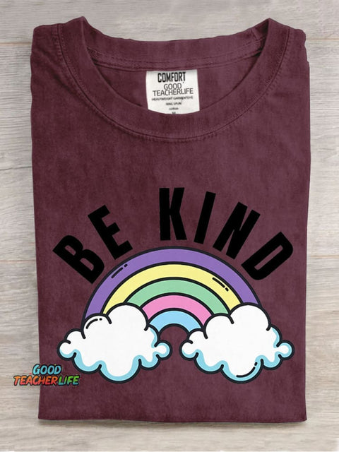 Be Kind Print T-shirt