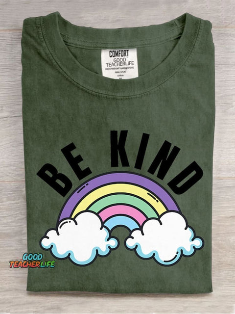 Be Kind Print T-shirt