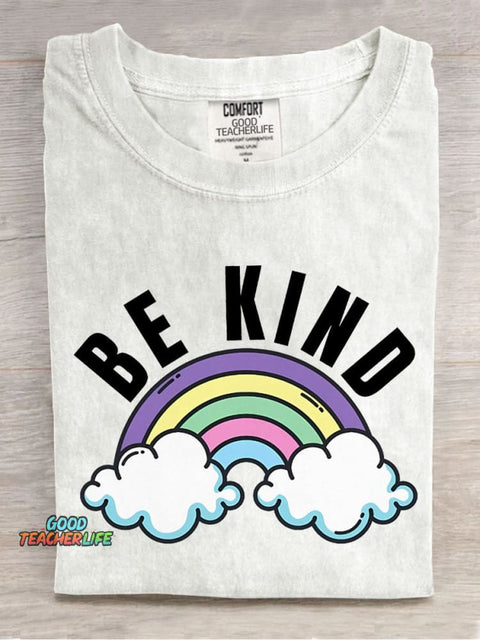 Be Kind Print T-shirt