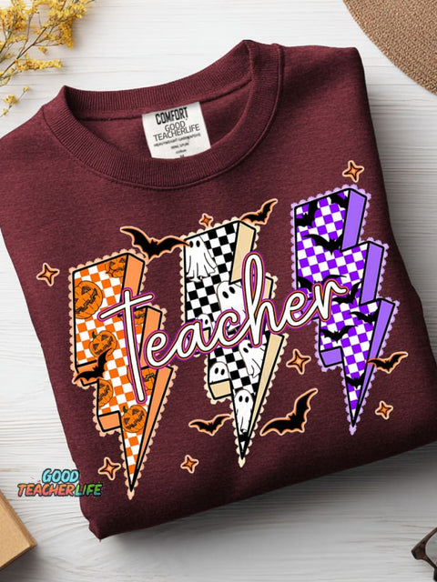 Halloween Teacher Casual Sweatshirt