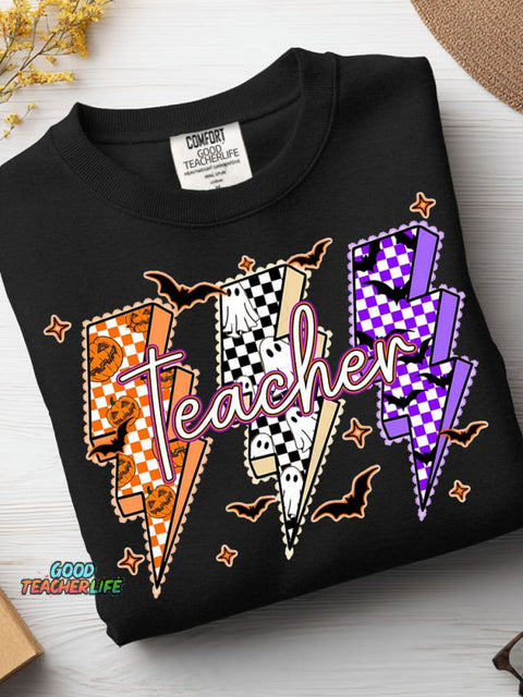 Halloween Teacher Casual Sweatshirt