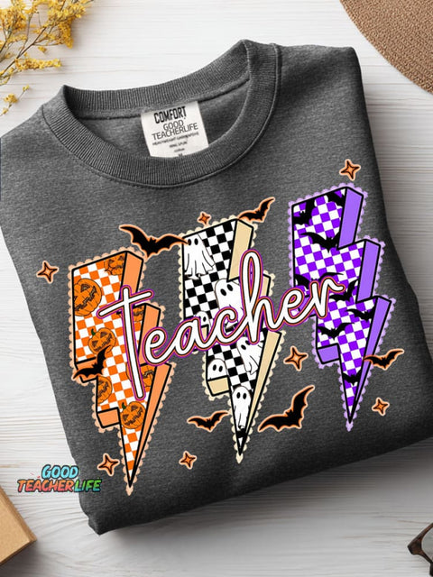 Halloween Teacher Casual Sweatshirt