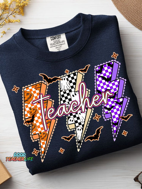 Halloween Teacher Casual Sweatshirt