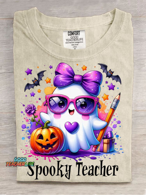 Halloween Spooky Teacher T-shirt
