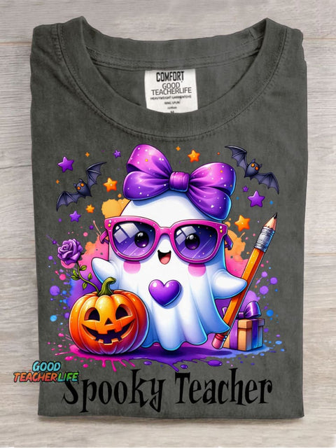 Halloween Spooky Teacher T-shirt