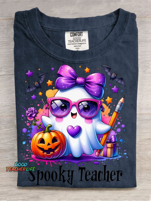 Halloween Spooky Teacher T-shirt