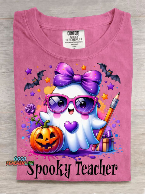 Halloween Spooky Teacher T-shirt