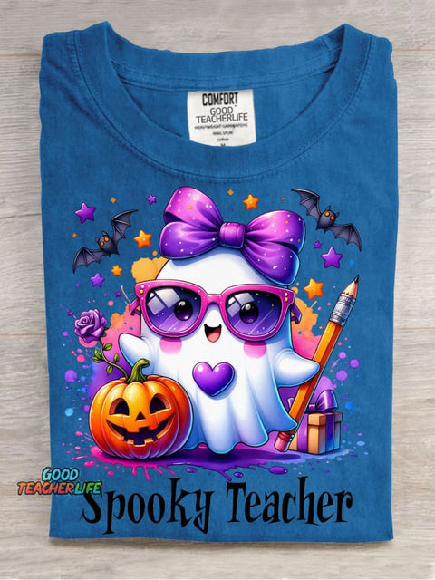 Halloween Spooky Teacher T-shirt