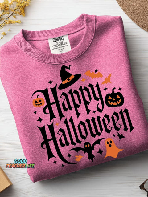 Happy Halloween Decorative Pattern Casual Sweatshirt