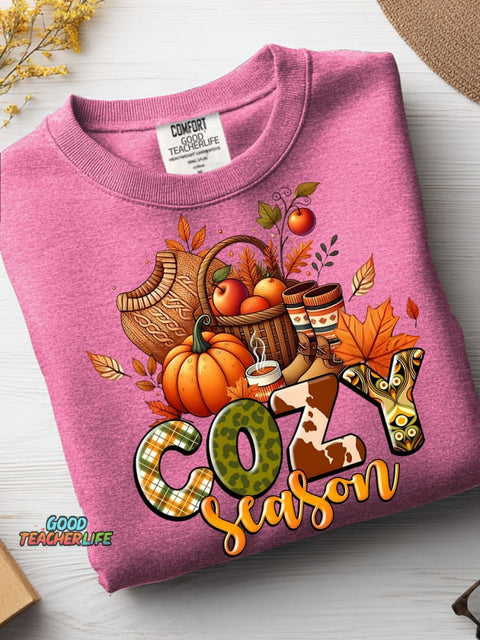 Cozy Season Casual Sweatshirt
