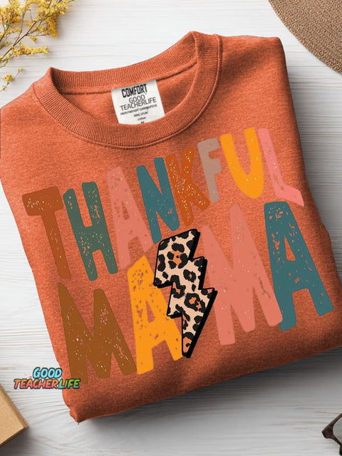 Thankful Mama Casual Sweatshirt