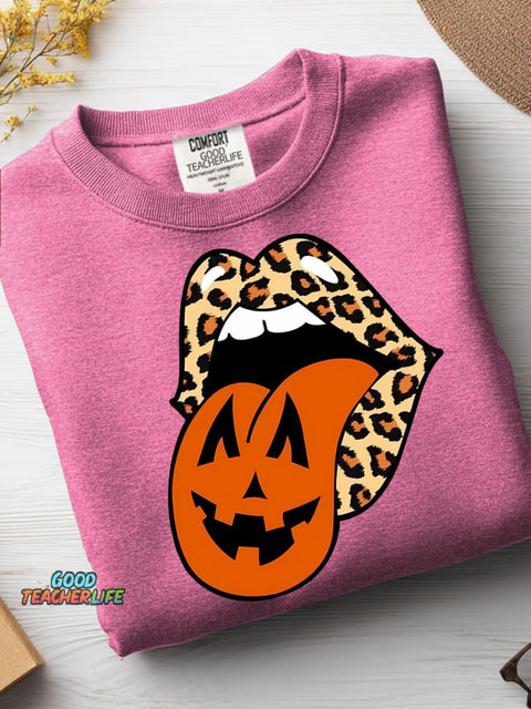 Halloween Decorative Patterns Casual Sweatshirt