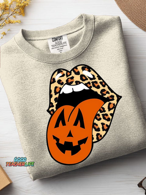 Halloween Decorative Patterns Casual Sweatshirt