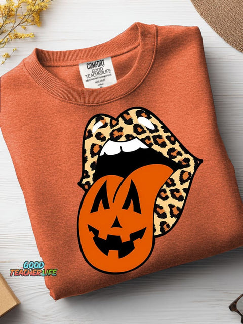 Halloween Decorative Patterns Casual Sweatshirt