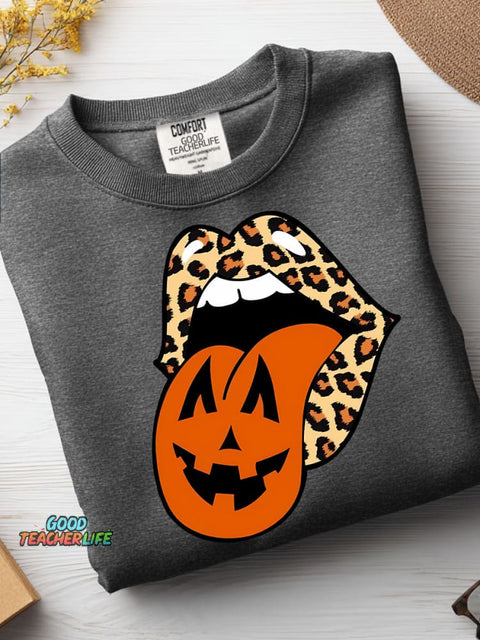 Halloween Decorative Patterns Casual Sweatshirt