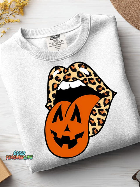 Halloween Decorative Patterns Casual Sweatshirt