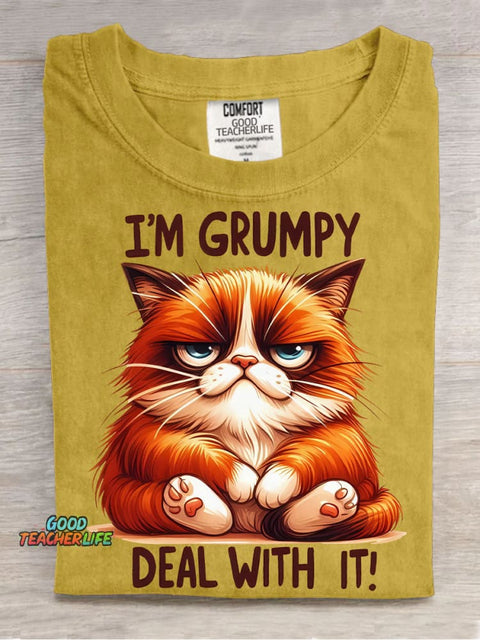I'm Grumpy Deal with It T-shirt