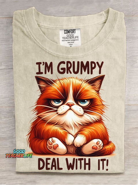 I'm Grumpy Deal with It T-shirt