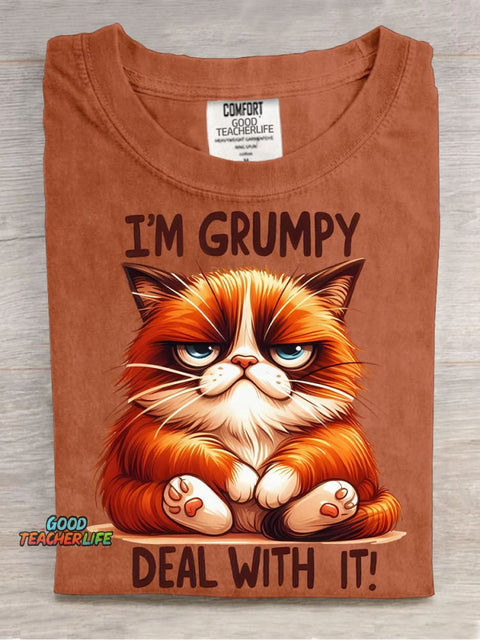 I'm Grumpy Deal with It T-shirt